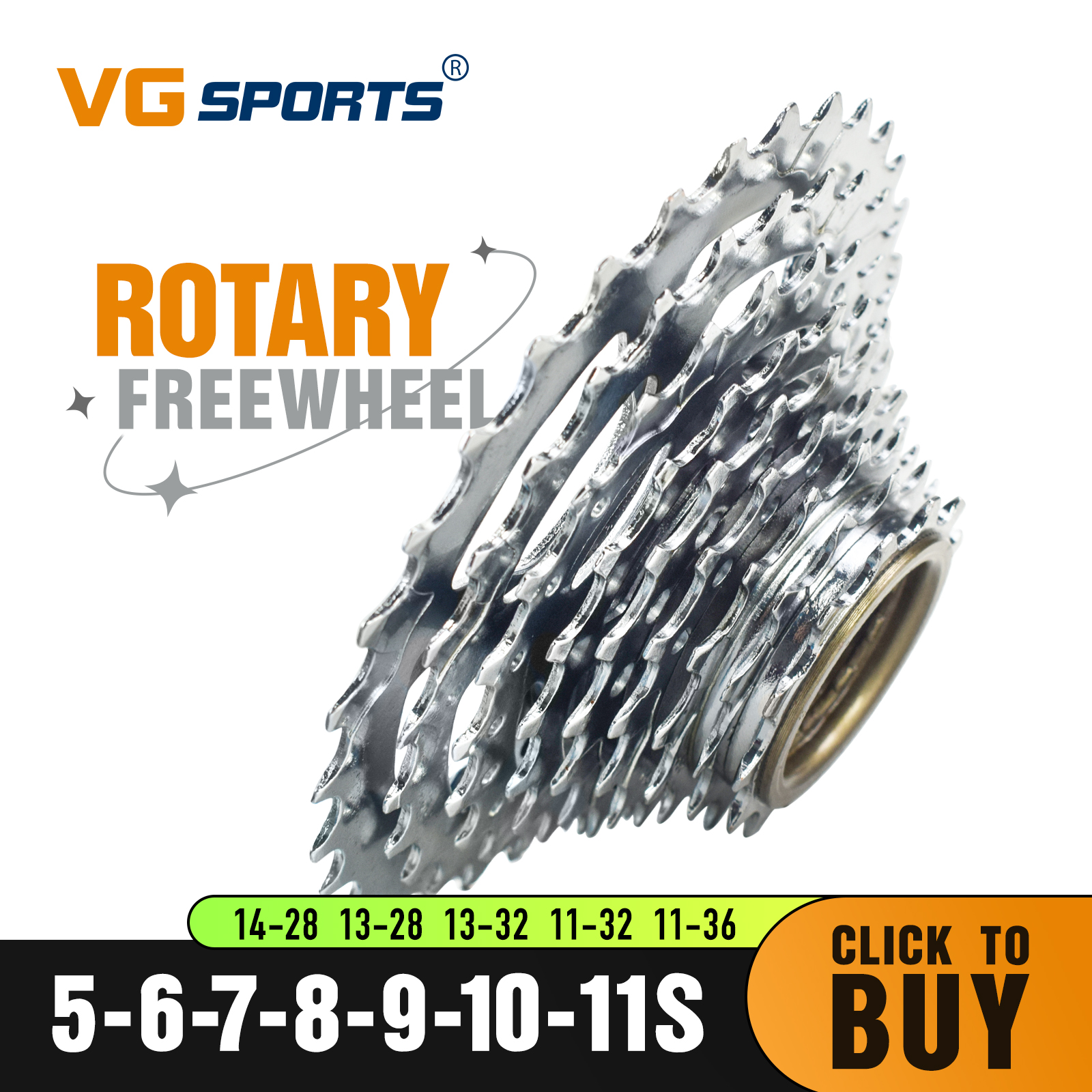 Matter Hub Thread - 1pc VG Sports Bike Sprocket 5/6/7/8/9/10/11