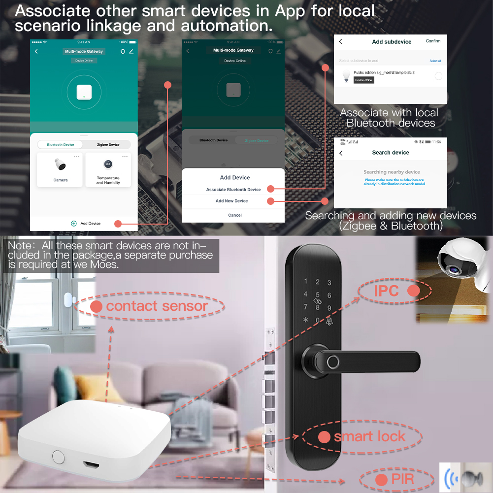 MOES Multi-mode Smart Gateway  – Matter Hub Thread recenzja i cena