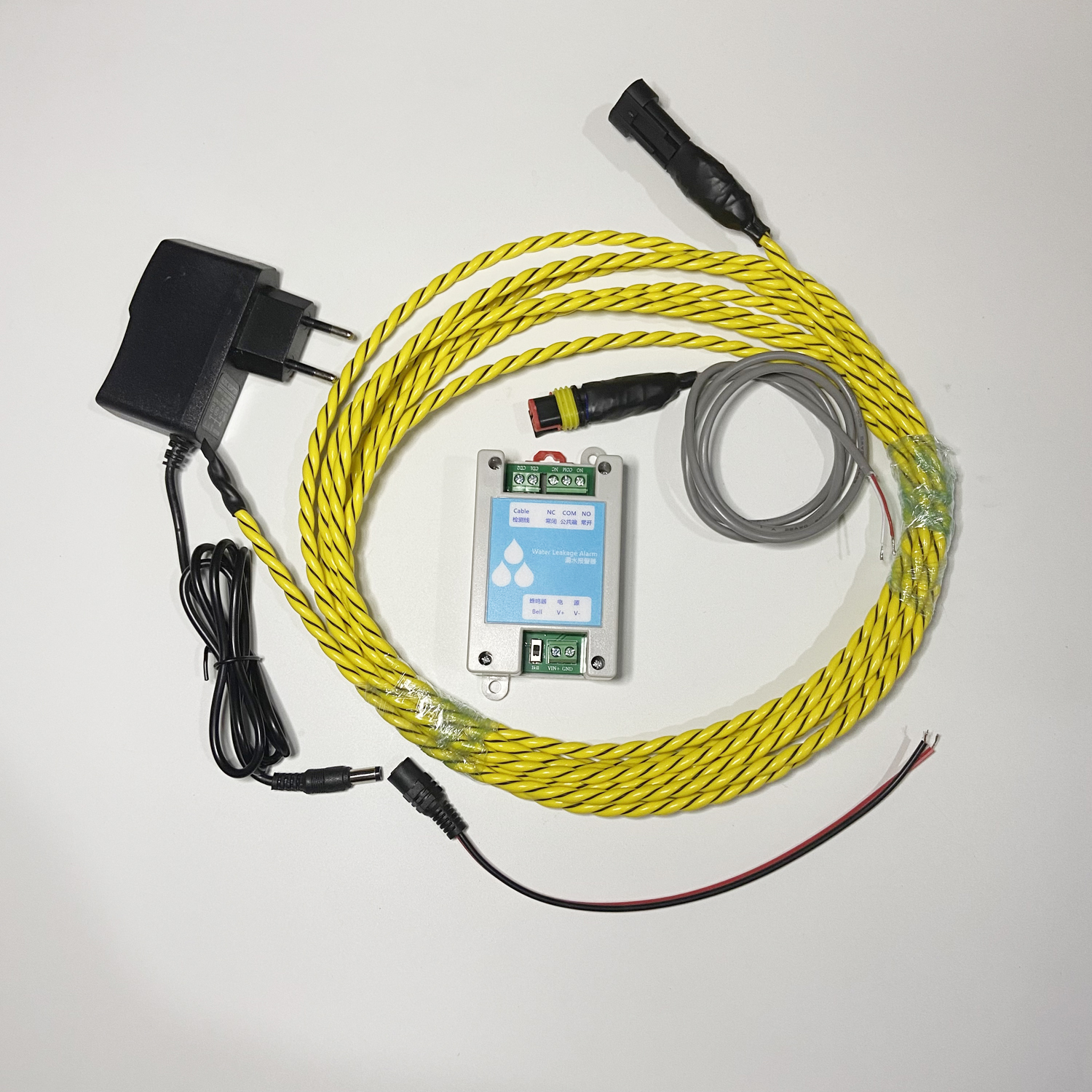 1Set 100-240Vac Water Leakage  – Water Leak Detector Wired recenzja i cena