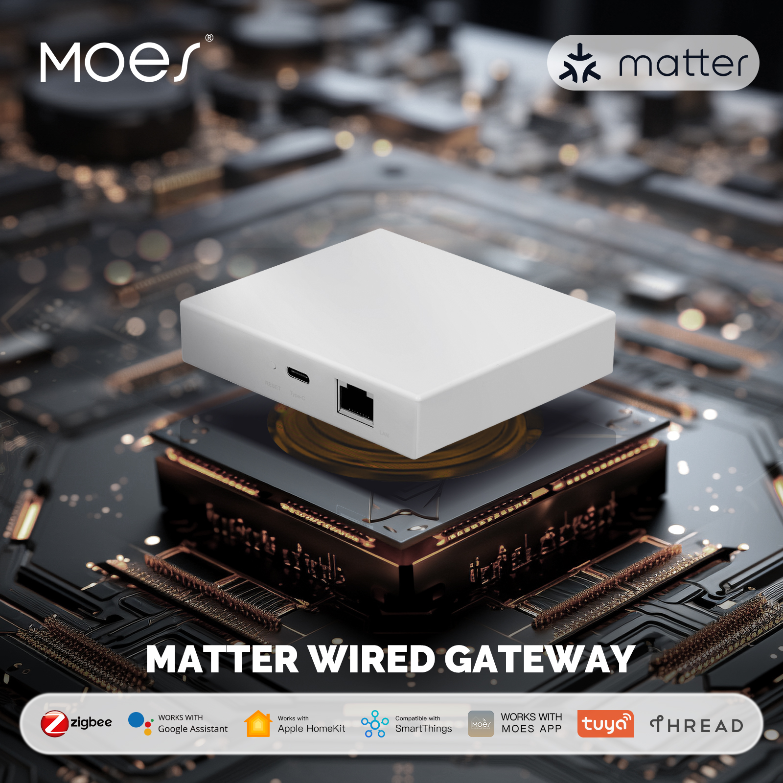 MOES Tuya Zigbee Matter Thread – Matter Hub Thread recenzja i cena