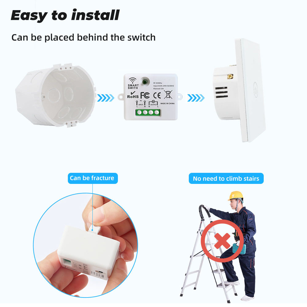 RF433 Smart Wireless Switch Se – Home Automation Ideas recenzja i cena