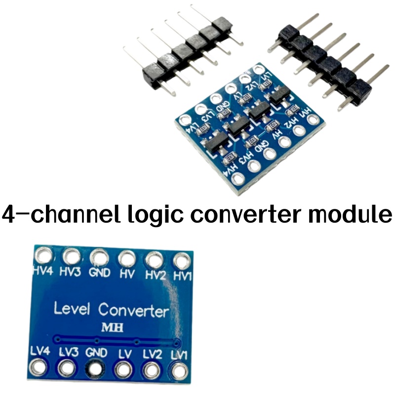 4-Channel Logic Level Converte – Level Shifter 3.3V recenzja i cena