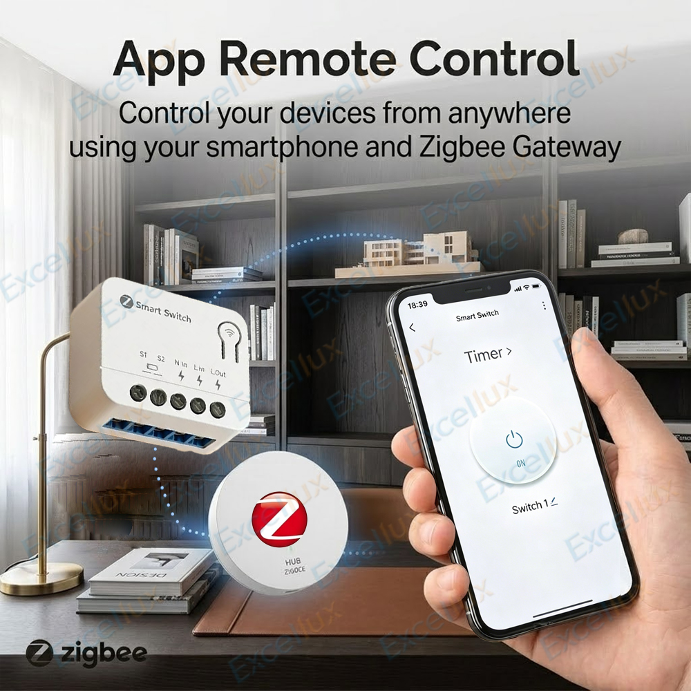 Ultra Mini ZigBee Smart Switch – Diy Home Automation Hub recenzja i cena