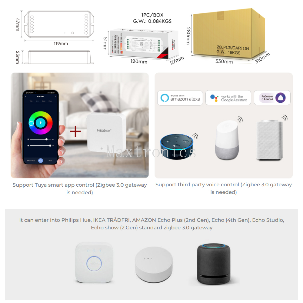 Miboxer DC12~48V Zigbee3.0 +2. – Zigbee Coordinator Stick recenzja i cena
