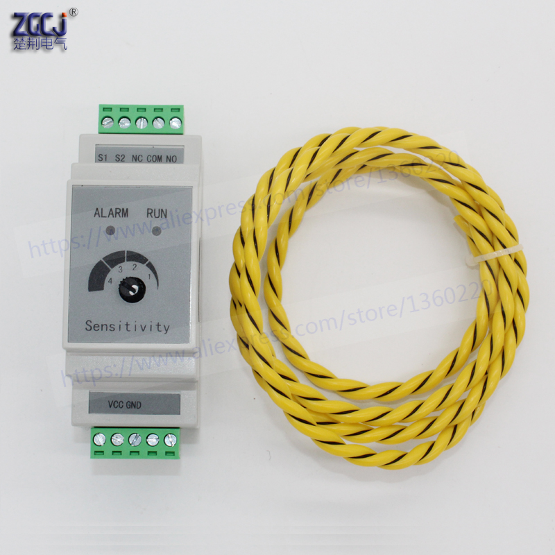 with 2m sensor wire 35mm Din l – Water Leak Detector Wired recenzja i cena