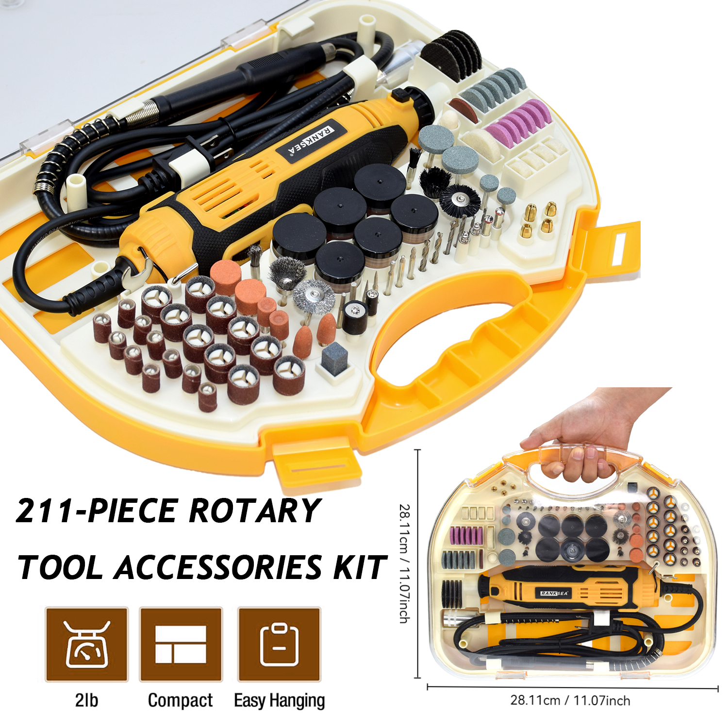 Rotary Tool Kit, Equipped With – Diy Automation recenzja i cena