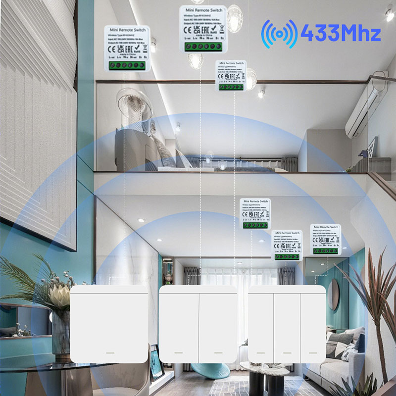 RF 433MHz Smart DIY Wireless S – Home Automation Systems Diy recenzja i cena