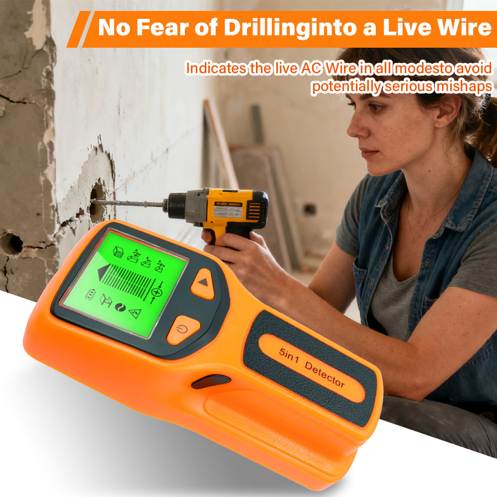 Wall Stud Detector 5 in 1 Hand – Water Leak Detector Wired recenzja i cena