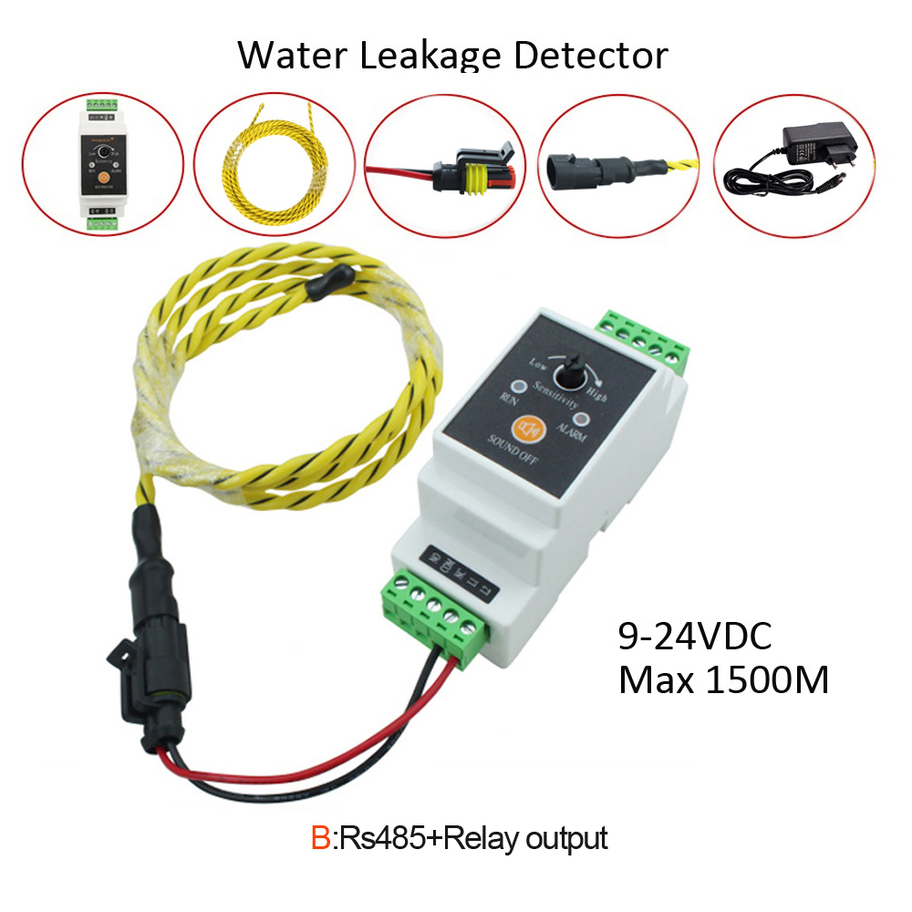 1Set Wire Water Leakage Detect – Water Leak Detector Wired recenzja i cena