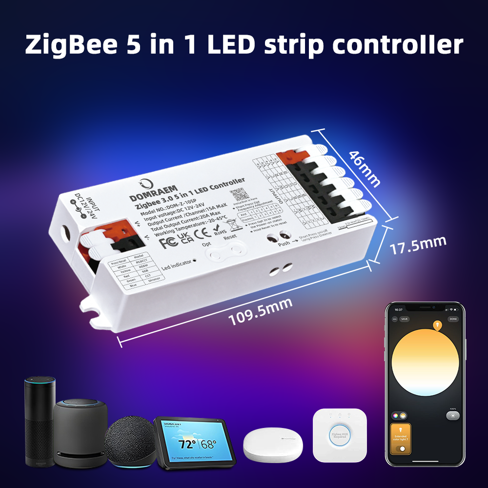 DOMRAEM Zigbee 3.0 5 in 1 LED  – Zigbee Coordinator Stick recenzja i cena
