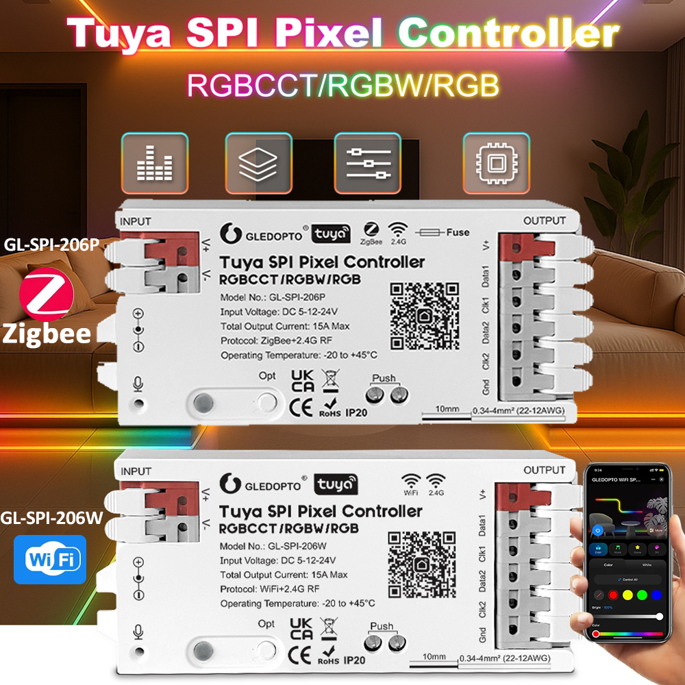 Tuya SPI Pixel LED Controller  – Zigbee Coordinator Stick recenzja i cena