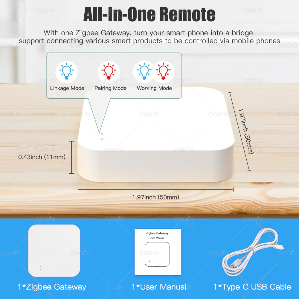 Zigbee 3.0 Gateway Hub Smart H – Home Automation Ideas recenzja i cena