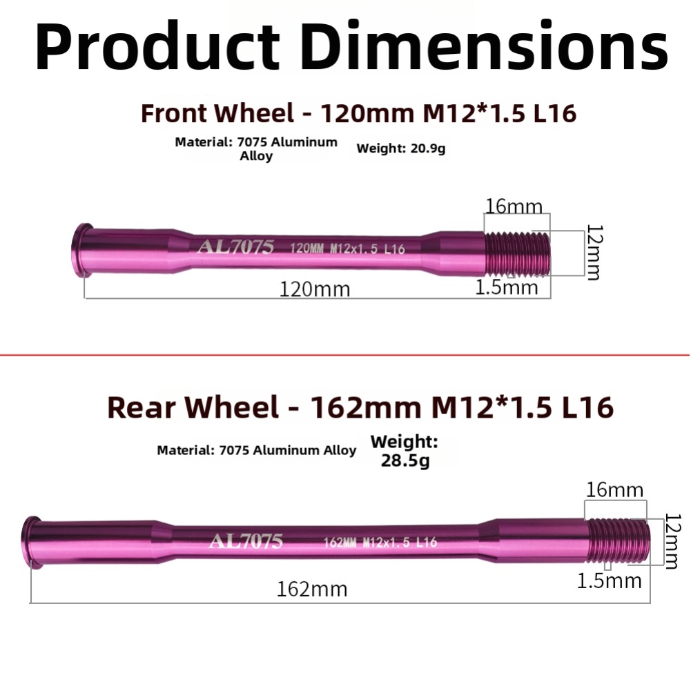 Bicycle Thru Axle AD350 300 50 – Matter Hub Thread recenzja i cena